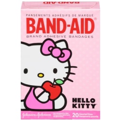 BAND AID KIDS HELLO KITTY ASST 20CT