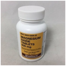 MAGNESIUM OXIDE 400MG TABLET 120CT QLT