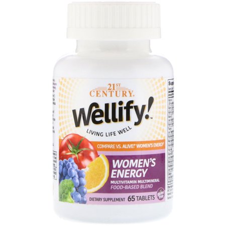 WELLIFY WOMENS ENERGY TAB 65CT 21ST CENT