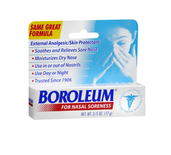 BOROLEUM NASAL SOOTHING OINTMENT 0.6OZ