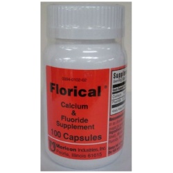 FLORICAL CALCIUM+FLOURIDE CAPSULE 100CT