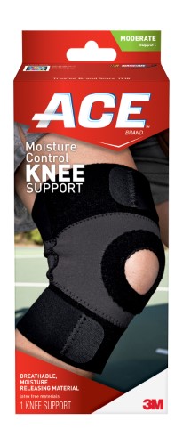 ACE KNEE SUPPORT MOIST CONTROL SMALL