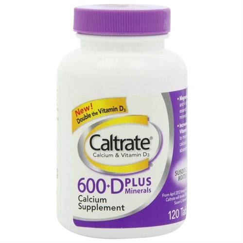 CALTRATE 600-D PLUS MINERAL TABLET 120CT