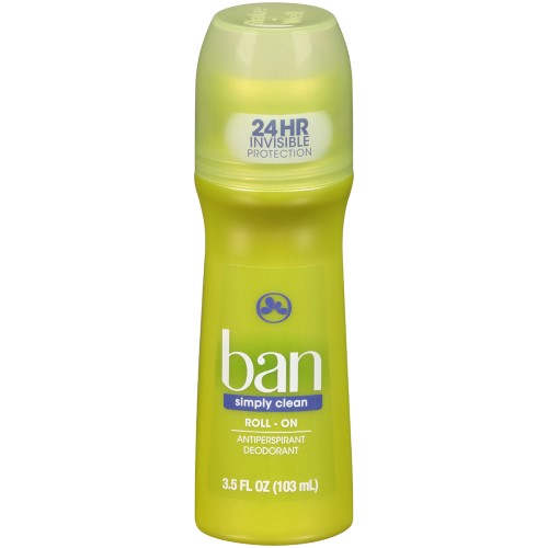 BAN ROLL ON SIMPLY CLEAN 3.5OZ