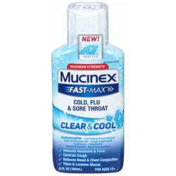 MUCINEX FASTMX CLR&COOLCLD/FLU/ST LIQ6OZ