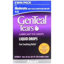 GENTEAL TEARS MODERATE TWIN PACK 2X15ML