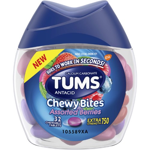 TUMS CHEWY BITES TABLET 32CT