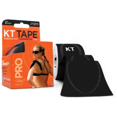KT TAPE SYNTHETIC PRO BLACK 20CT