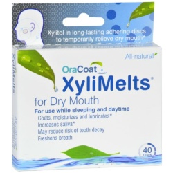 XYLIMELTS DRY MOUTH DISCS 40CT