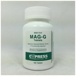 MAG-G 500MG TABLET 100CT CYPRESS