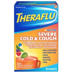 THERAFLU DAY SEVERE COLD & COUGH 6CT