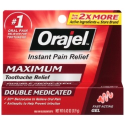 ORAJEL MAX ORAL PAIN GEL 0.42OZ