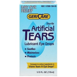 ARTIFICIAL TEARS DROPS 0.5OZ GERI-CARE