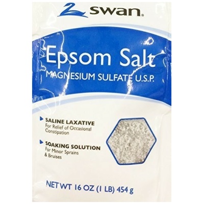 SWAN 1LB EPSOM SALT 12X16OZ