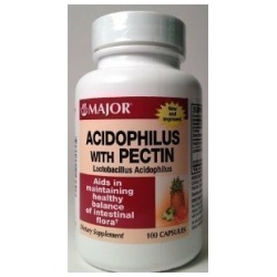 ACIDOPHILUS PECTIN CAPSULE 100CT MAJ
