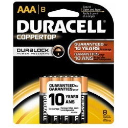 DURACELL COPPERTOP AAA 8CT
