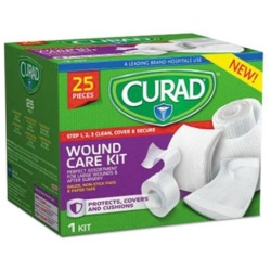 CURAD WOUND CARE KIT 25PC