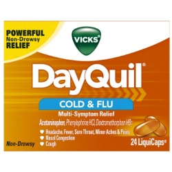 DAYQUIL COLD FLU LIQUICAP 24CT