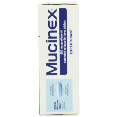 MUCINEX EXPECTORANT TABLET 100CT
