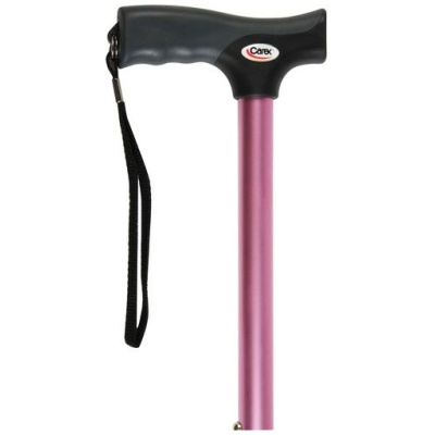CANE DRBY SFT GRIP PINK