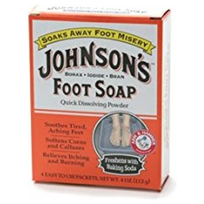JOHNSON'S FOOT SOAP POWDER 8CT