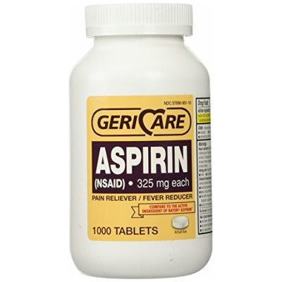 ASPIRIN 325MG TABLET 1000CT GERI-CARE