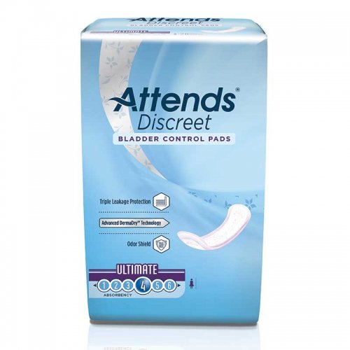 ATTENDS DISCREET PADS ULTIMATE 10X20 CT