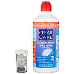 CLEAR CARE DISINFECTING TWIN 2X12OZ