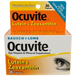 OCUVITE MULTIVIT W/LUTEIN CAPSULE 36CT