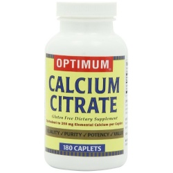 CALCIUM CITRATE 250MG TABLET 180CT M-H