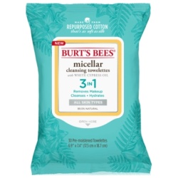 BURT'S BEES FACIAL TOWELET MICELLAR 30CT