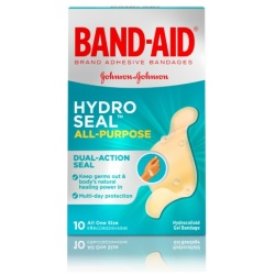 BAND AID HYDRO SEAL ALL PURPOSE BDG 10CT