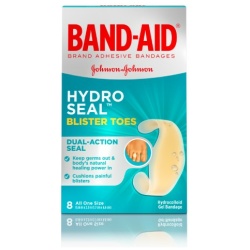 BAND AID HYDRO SEAL BLISTER TOES BDG 8CT