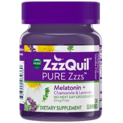 ZZZQUIL PURE ZZZ'S GUMMIES 24CT