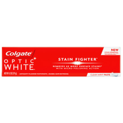 OPTIC WHITE STAIN FIGHTR T/P 4.2OZ MINT