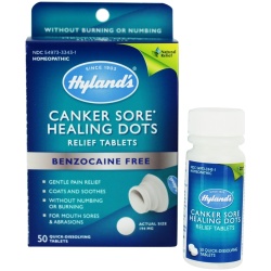 HYLANDS CANKER SORE RELIEF TABLETS 50CT