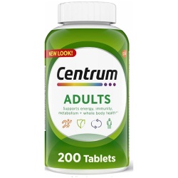 Centrum Adults Multivitamin Multimineral -- 200 Tablets