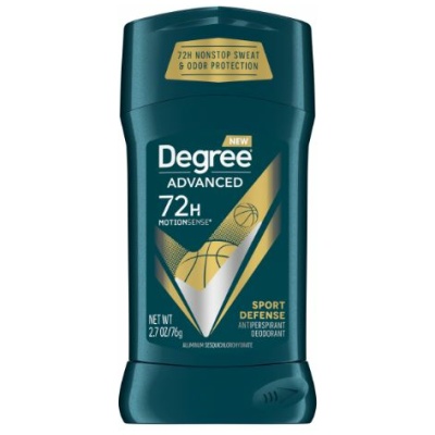 Degree Men Advanced Protection Sport Defense Antiperspirant Deodorant, 2.7 Oz
