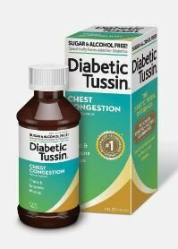 Diabetic Tussin EX Expectorant, 4-Ounce
