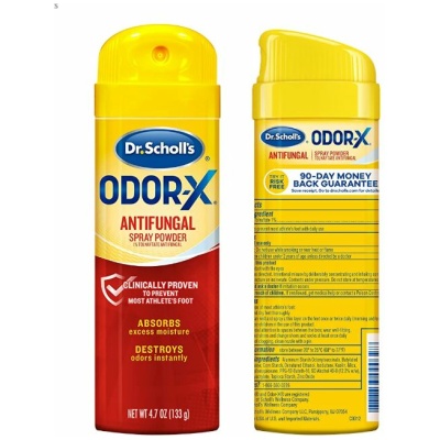 odor x foot spray