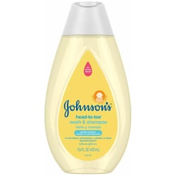 Johnson's Head-To-Toe Gentle Baby Body Wash & Shampoo For Sensitive Skin - 13.6 fl oz