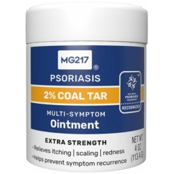 MG217 Psoriasis 2% Coal Tar Multi-Symptom Ointment, 4 Oz