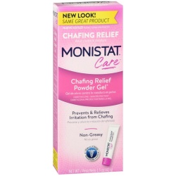 Monistat Chafing Relief Powder Gel, Anti-Chafe Protection, Fragrance Free Chafing Gel, 1.5 Oz