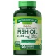 Natures Truth Odor Less 1200 mg Fish Oil Softgels, Lemon Flavored, 90 Ea.