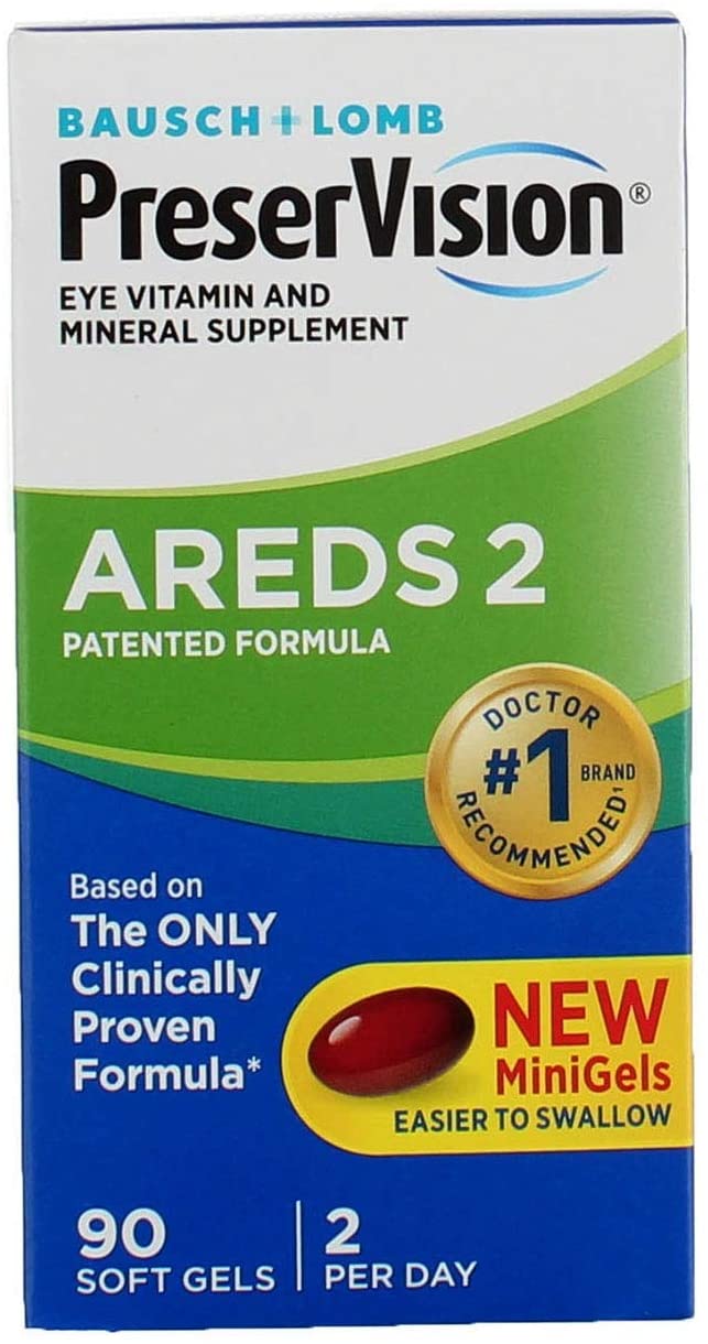 Bausch & Lomb PreserVision AREDS 2 Eye Vitamin & Mineral Supplement