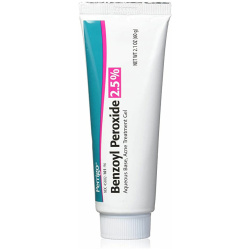 Perrigo 2.5% Benzoyl Peroxide Acne Treatment Gel 60gm Tube UPC 345802101969