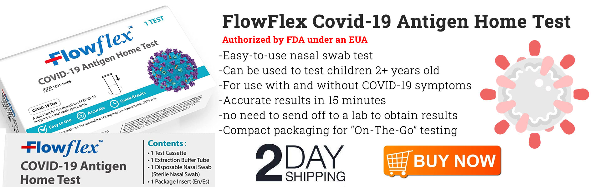 FlowFlex Covid-19 Antigen Home Test Kit