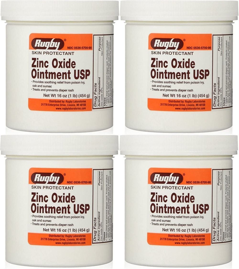 Zinc Oxide 20 Skin Protectant Ointment for Diaper Rash, Chaffed Skin 1